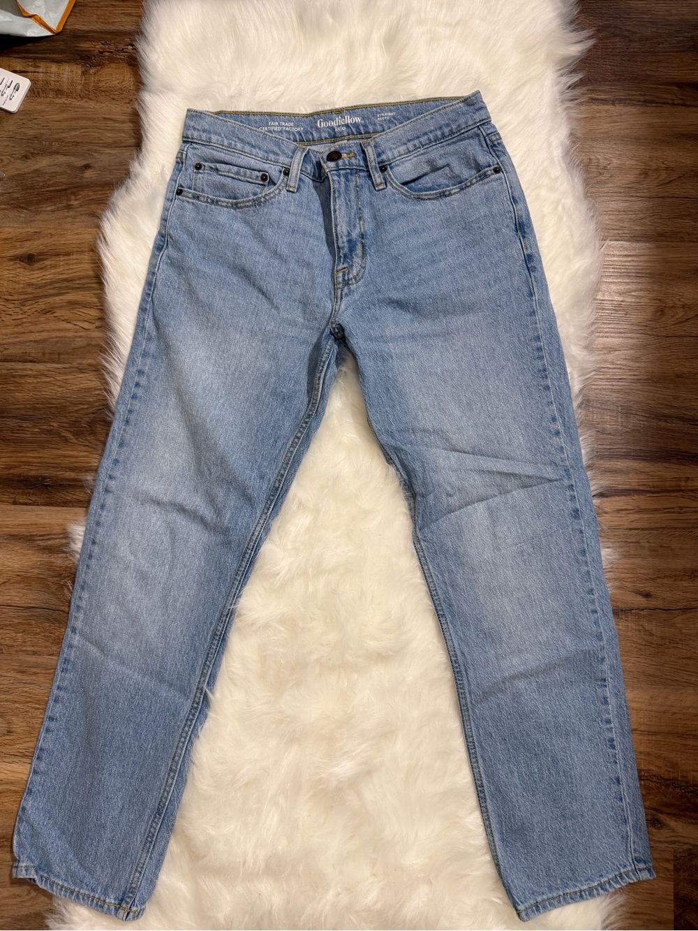 Goodfellow & Co Straight Leg Jeans Light Wash Size 30x30 NWOT